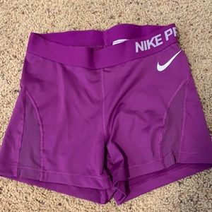 Purple Nike Spandex